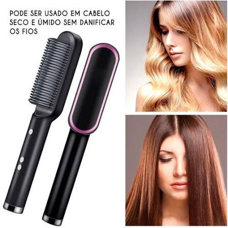 Escova alisadora LumiHair Pro™